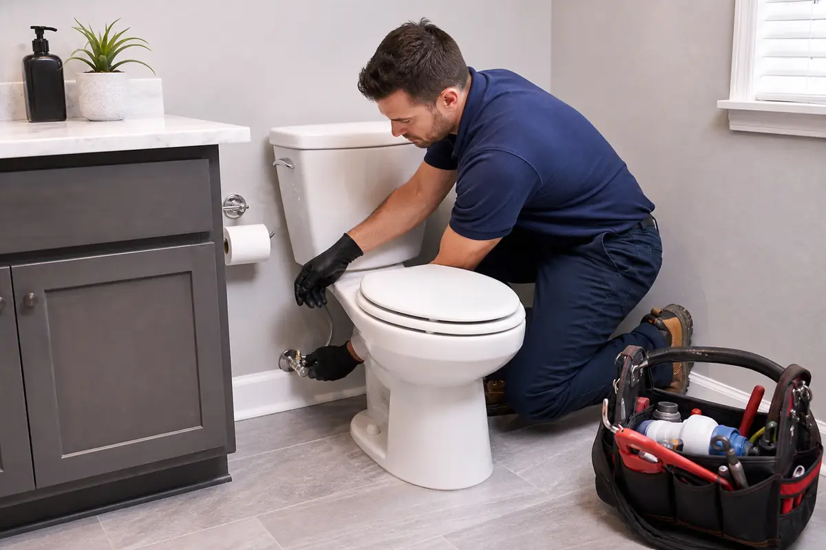 Why Your Toilet Overflows Randomly and How to Stop It image showing toilet repair plumbing for Middlesex, NJ plumbing customers